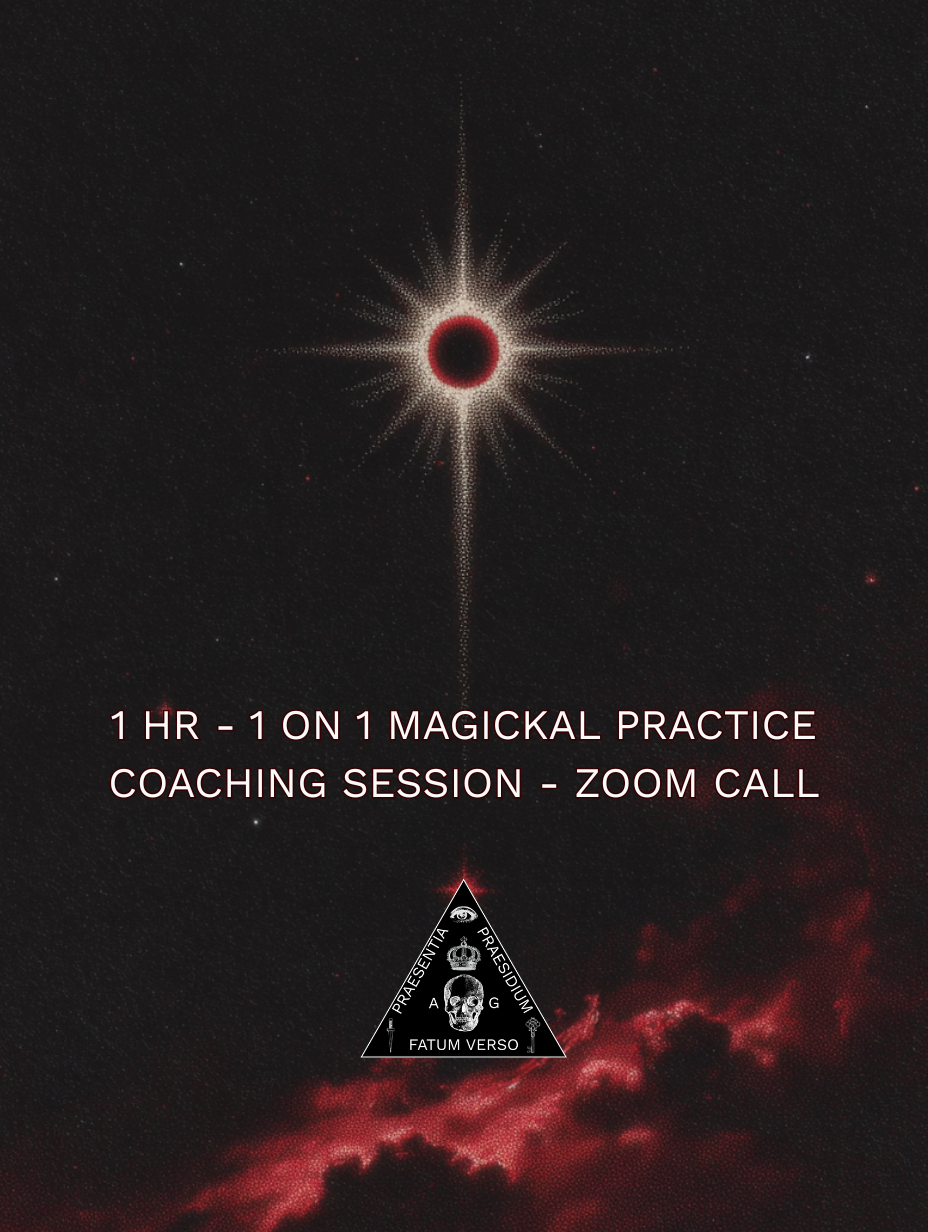 1 Hr - 1 on 1 Magickal Practice Coaching Session - Zoom Call