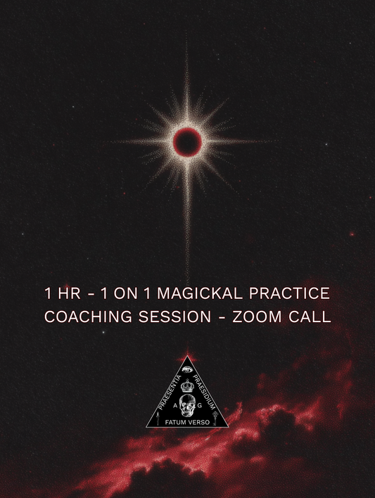 1 Hr - 1 on 1 Magickal Practice Coaching Session - Zoom Call